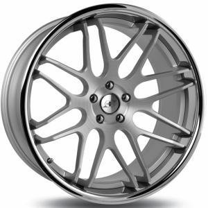 Infiny Individual Concept S2 Matt Silver Polished Lip 8.5x20 5/120 ET34 B74.1