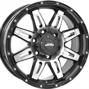 Inter Action Grabber Black Polished 8x17 6/139.7 ET40 B67.1