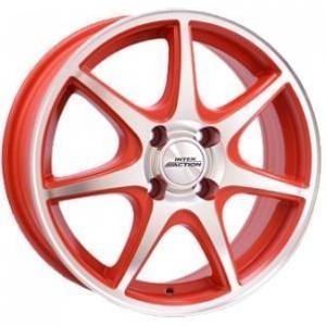 Inter Action Ice Matt Red 6x15 4/100 ET40 B73.1