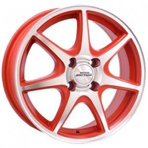 Inter Action Ice Matt Black Polished 6x15 4/100 ET40 B73.1