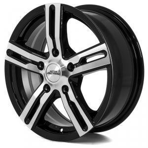 Inter Action Kargin Black Polished 7.5x17 5/114.3 ET45 B66.1