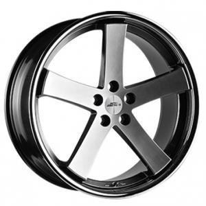 Inter Action Racing Hyper Black 9.5x22 5/108 ET45 B67.1