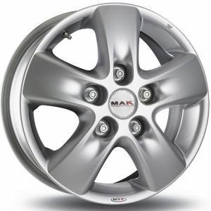 Mak HD!2 Hyper Silver 6.5x15 5/118 ET65 B71.1