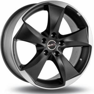 Mak Raptor5 Black Polished 9x18 5/130 ET50 B71.6