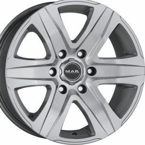 Mak Stone6 silver 6.5x16 6/125 ET50 B74.1