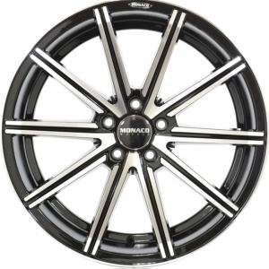 Monaco Finish Black Polished 8x18 5/108 ET45 B63.4