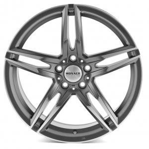 Monaco Grand Prix Anthracite Polished 8x18 5/120 ET34 B72.6