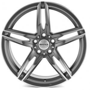 Monaco Grand Prix Matt Anthracite Polished 7.5x17 5/108 ET45 B63.4