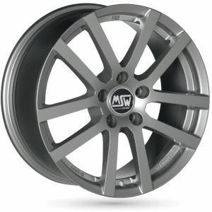 MSW 22 Gun Metal 6.5x16 4/100 ET37 B63.3