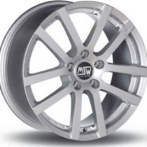 MSW 22 Silver 6.5x16 4/100 ET37 B63.3