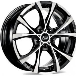 MSW Cross Over Black Polished 8x18 5/120 ET29 B72.6