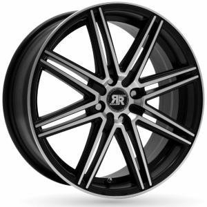 Racer Cross Black Polished 6.5x15 5/108 ET35 B73.1