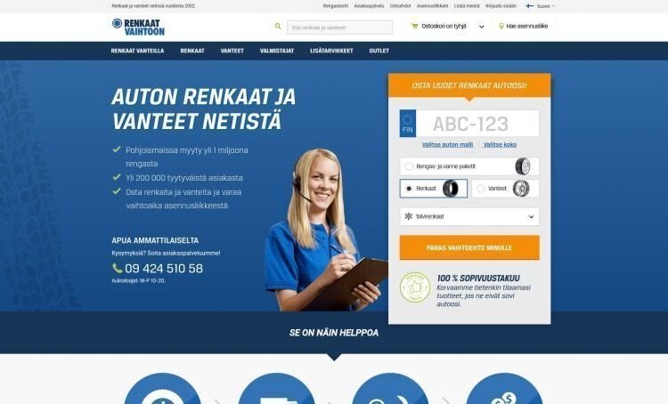 Renkaatvaihtoon.fi