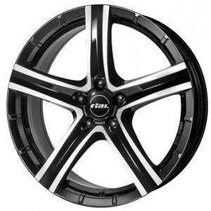 Rial Quinto Diamond Black Polished Front 8x18 5/114.3 ET45 B70.1