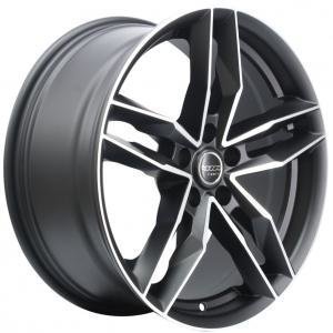 Rosso RR8 Matt Black Polished 7.5x17 5/120 ET35 B72.6