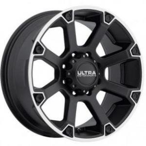 Ultra Spline Matt Black Polished 9x20 5/150 ET25 B110.1